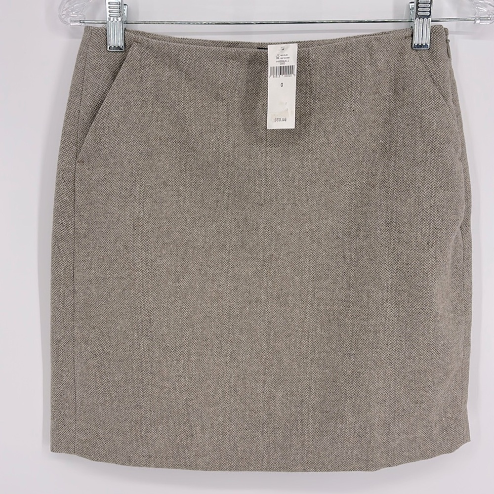 Banana Republic Factory Wool Blend Mini Skirt Women’s Size 0 New with tags!